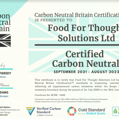 Mallcomm Awarded Carbon Neutral Britain Certification